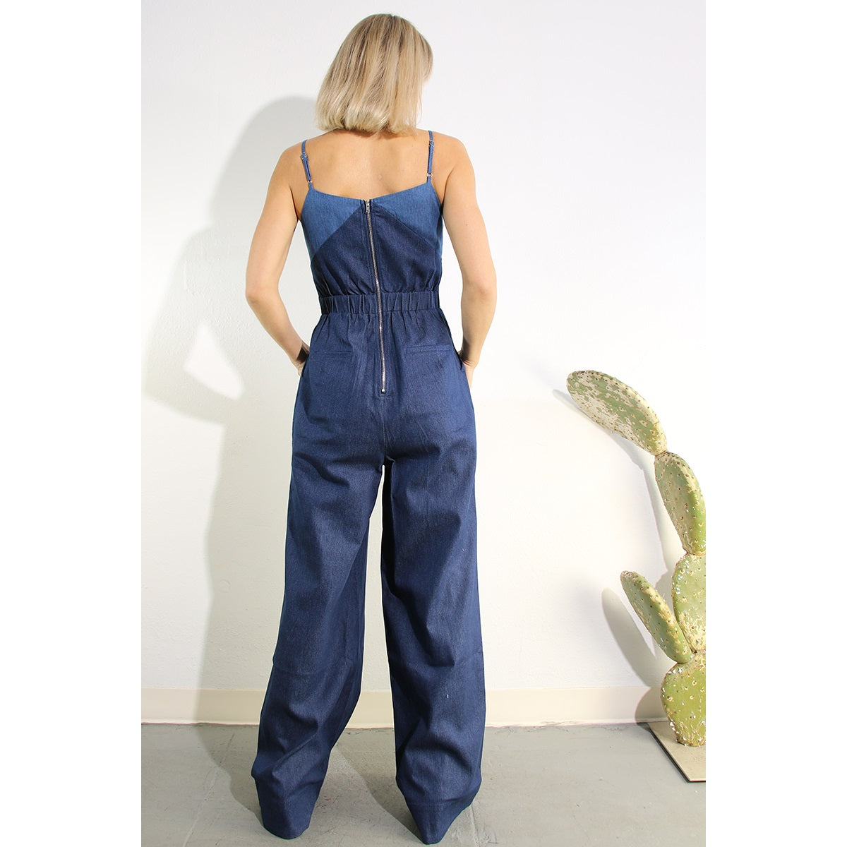 Denim Duo Jumpsuit