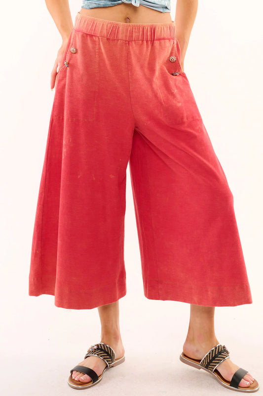 Cashy Gaucho Pants